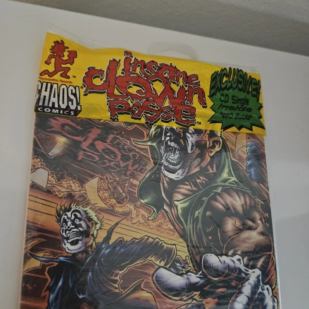 Insane Clown Posse ICP Chaos Comics #3 (of 12) June 2000 with Pendulum CD
